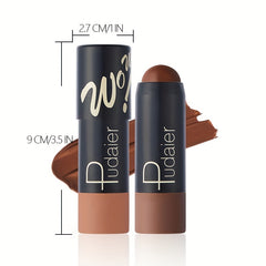 Pudaier Matte Foundation Stick 12 Colors Lightweight Breathable