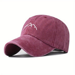 Vintage Embroidered Outdoor Baseball Cap for Sun Protection