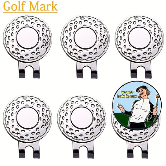 20pcs Golf Hat Clip Magnetic Golf Ball Markers Training Aids