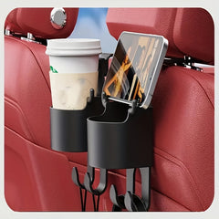 Car Water Cup Holder Seat Back Storage Box Hook Car Decor Car Storage