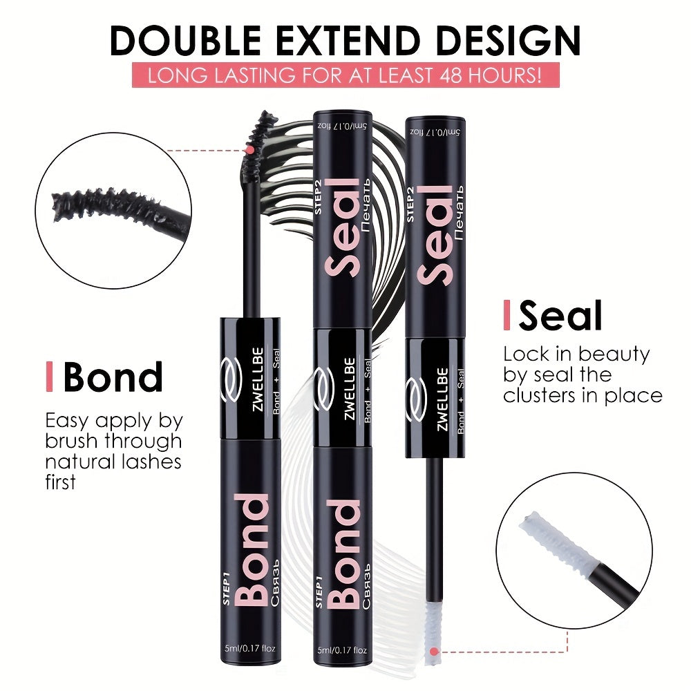 Waterproof Eyelash Bond for DIY Lash Clusters Hold 48-72 Hours
