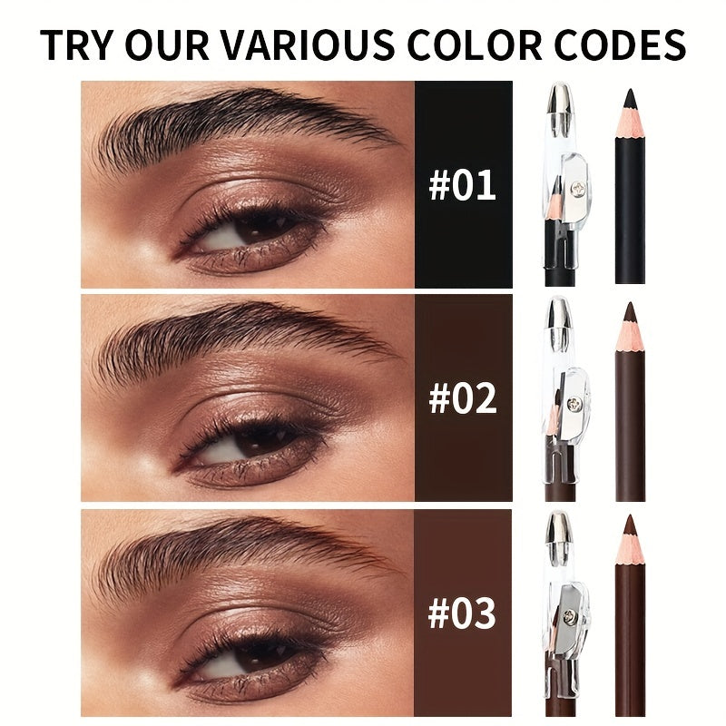 Natural Matte Eyebrow Pencil Waterproof Makeup Pen