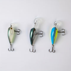 5pcs Bionic Fishing Lure Hard Bait With Treble Hook