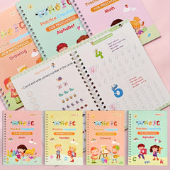 AOUDAI Reusable FDMD Drawing Practice Books for Kids - 11 Holiday Activities