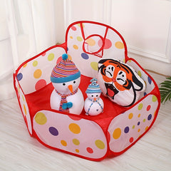 Kids Ocean Ball Pool Tent Portable Foldable Holiday Gift