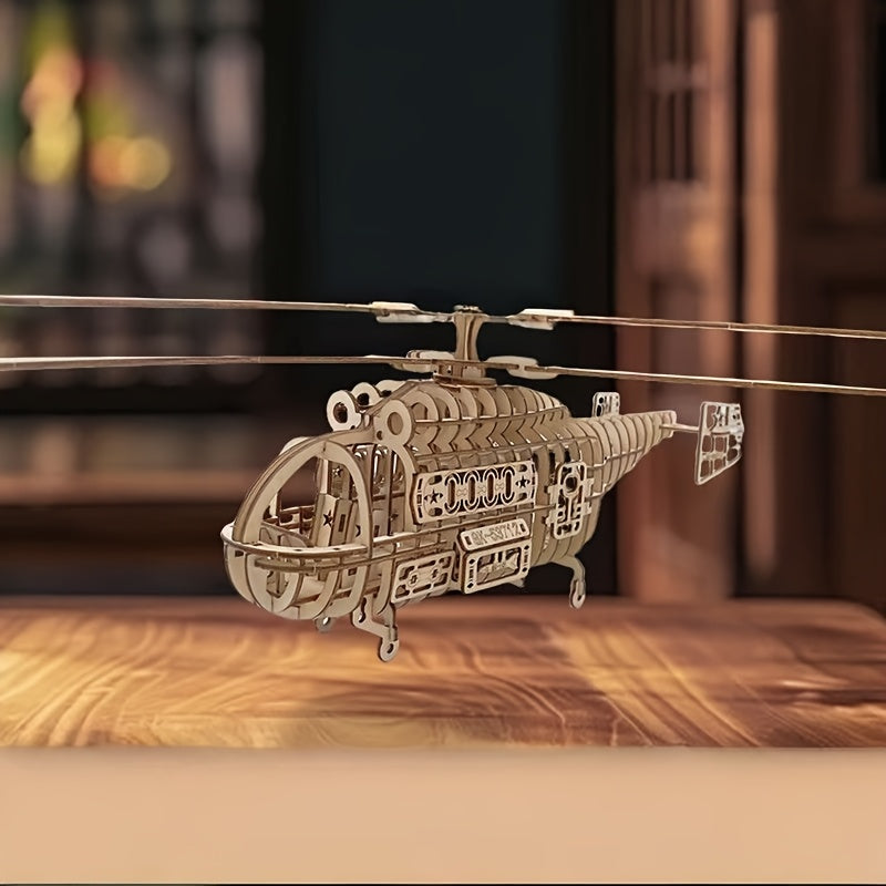 3D Airplane Puzzle - Creative Model Gift for Living Room & Bedroom