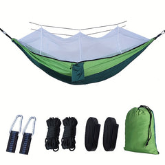 Portable Camping Hammock with Mosquito Net for Outdoor Adventures