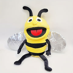 Whimsical Butterfly & Bee Plush Puppets Set