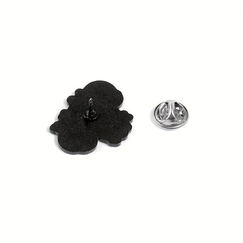 Women's Uterus Ovarian Brooch Flower Plants Gut Feminism Brooch