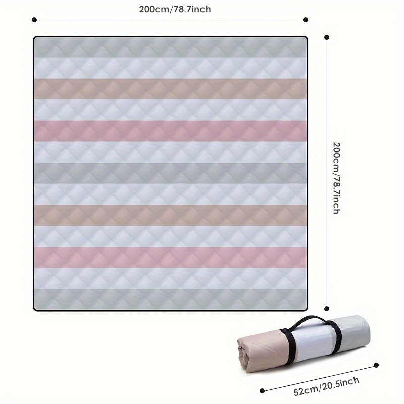 Ultrasonic Picnic Mat Waterproof Outdoor Camping Spring Tour Mat