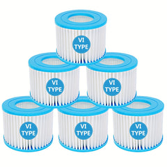 6pcs Saluspa Hot Tub Filters & Pool Accessories