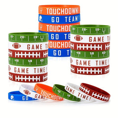 Letter & Ball Shaped Silicone Bracelet Wristband