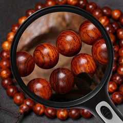 30X 60X Handheld Magnifying Glass With LED Lighting