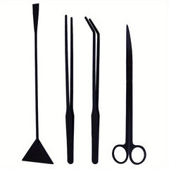 Stainless Steel Aquarium Tool Set for Aquatic Plants and Water Maintenance