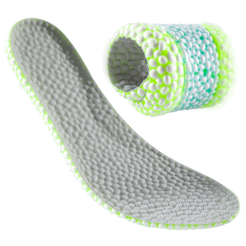 Sports Shock Absorption Insoles High Elastic Running Sneaker Insoles