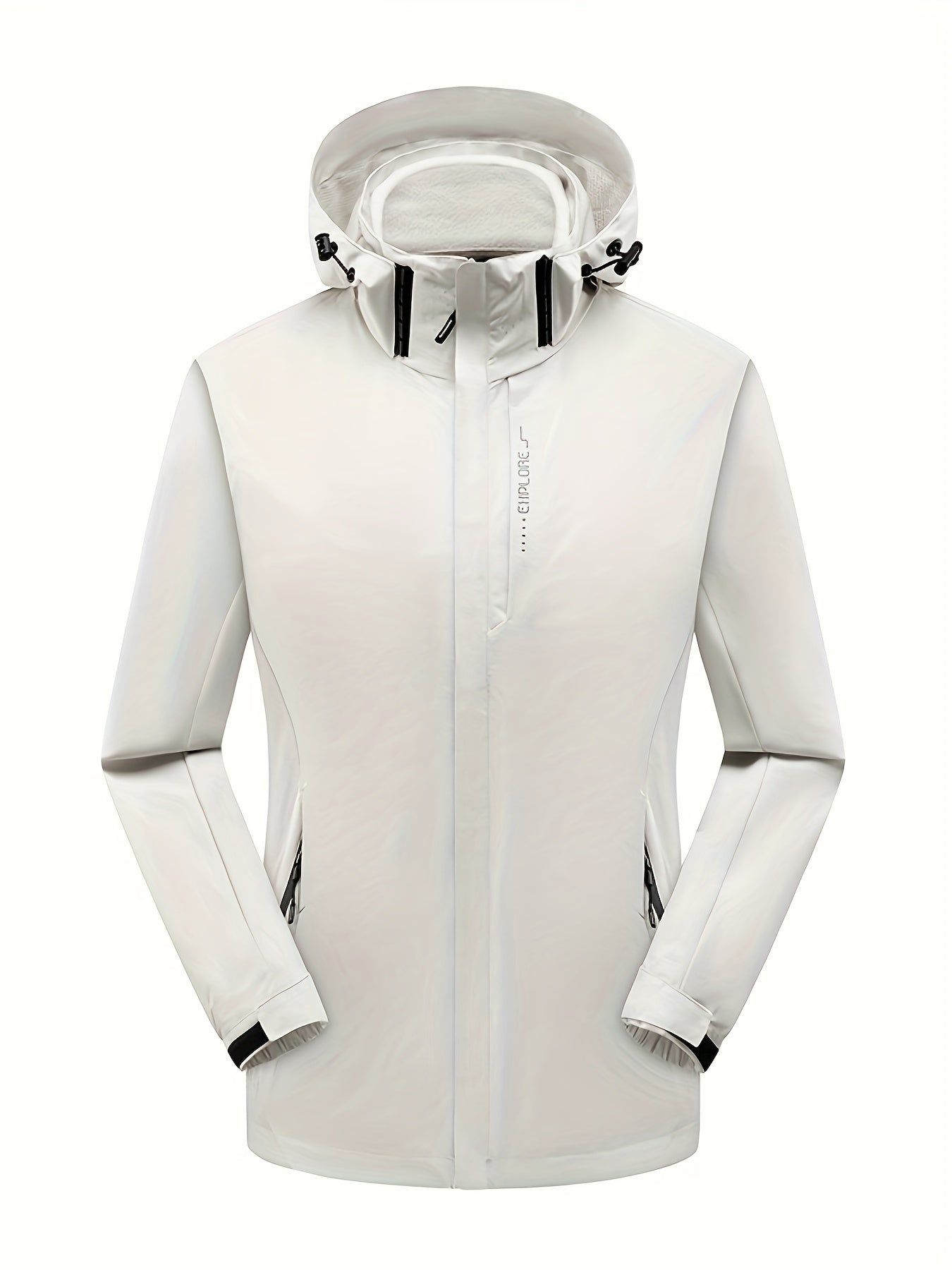 Women's 3-in-1 Outdoor Jacket: Waterproof, Windproof Hard Shell & Fleece Inner