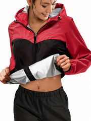 Women's Sauna Sweat Jacket for Weight Loss