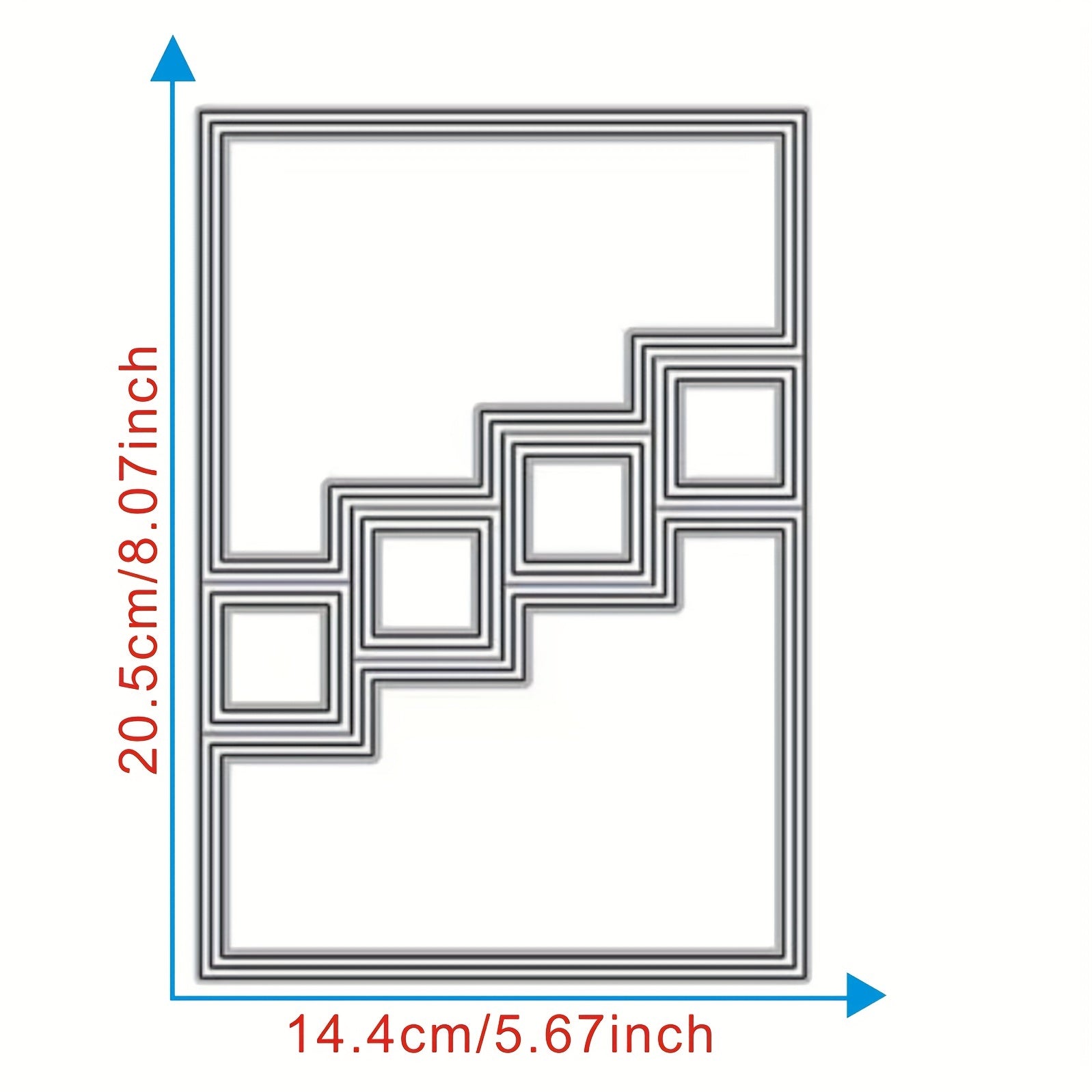 1pc Framework Metal Cutting Dies Stencils for Card Making Scrapbooking