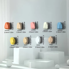 36pcs Wooden Stacking Rocks Balancing Stones Wood Building Blocks Learning Toys