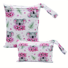 Cute Koala Print Diaper Bags Set