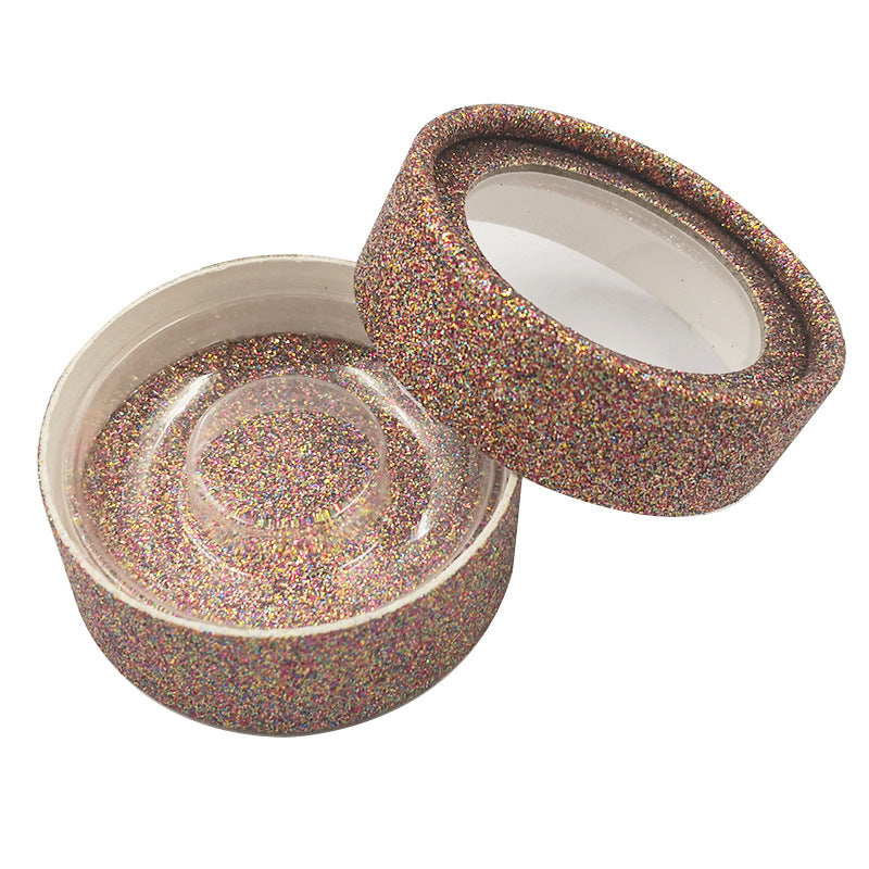 Glitter Mink Lash Box Empty Case for False Eyelashes