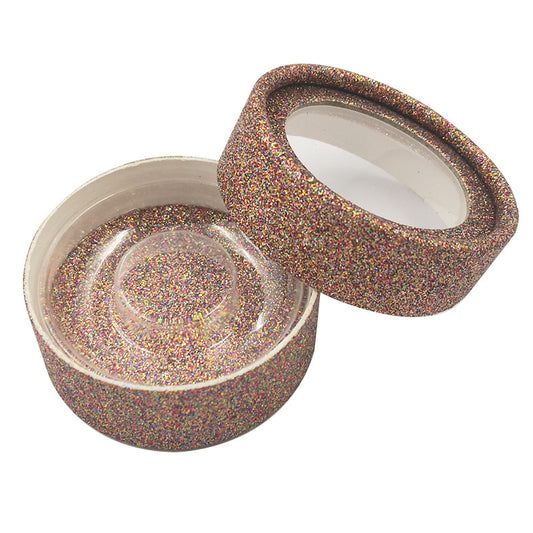 Glitter Mink Lash Box Empty Case for False Eyelashes