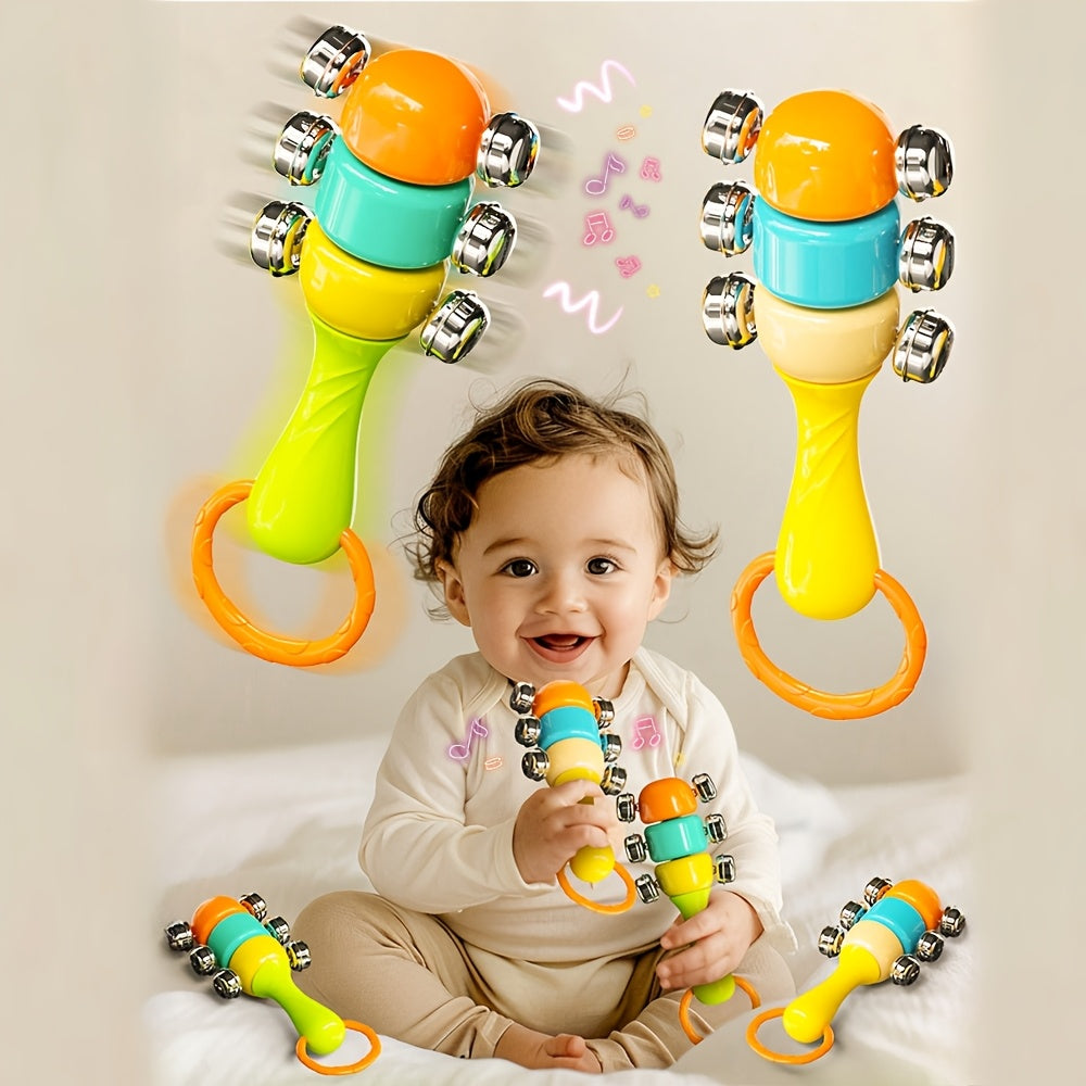 Hand Cranked Bell Games for Parents And Children, ABS Material