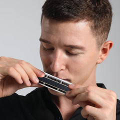 Chromatic Harmonica 40 Tones Key Of C for Beginners