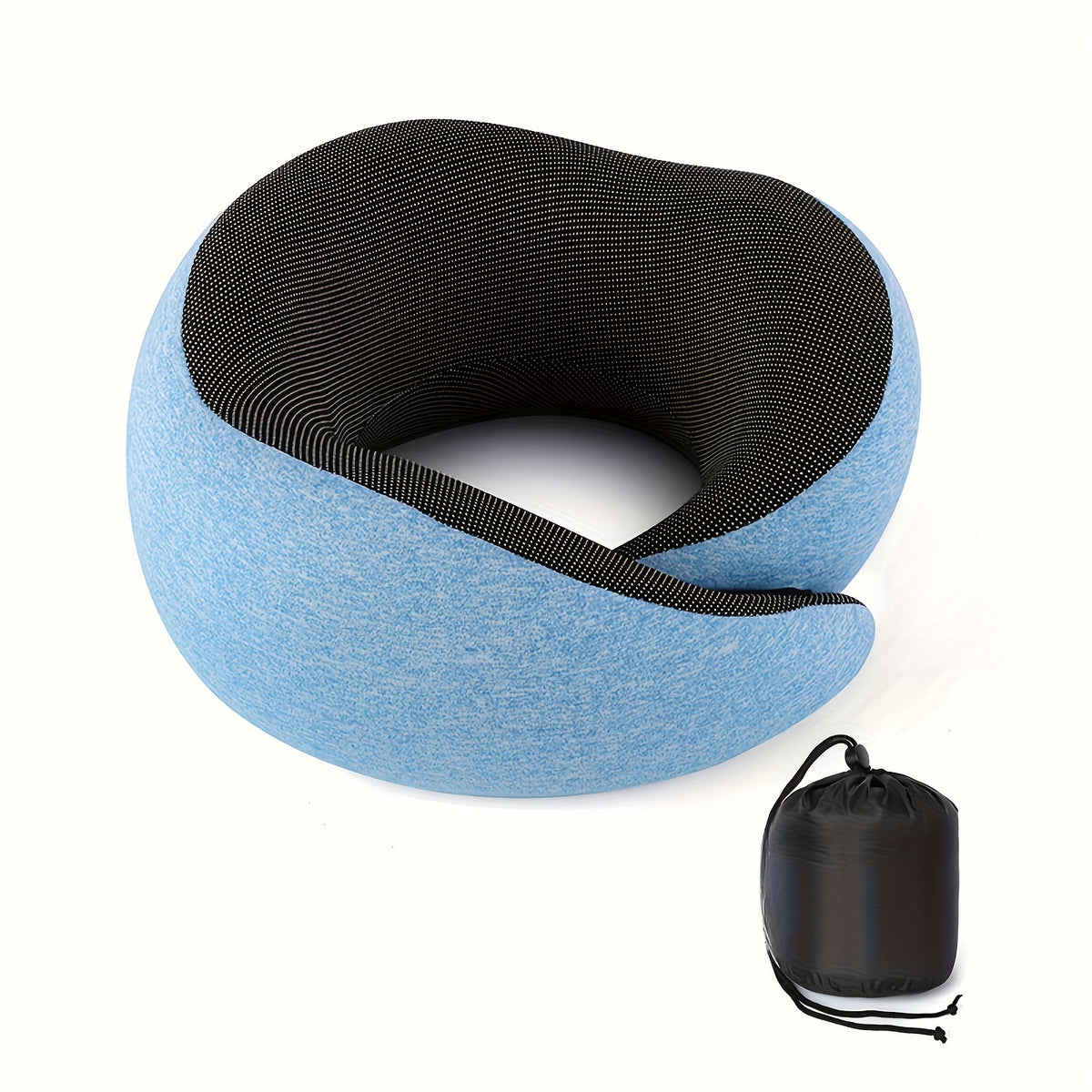 U Shaped Pillow Memory Cotton Neck Protector for Camping