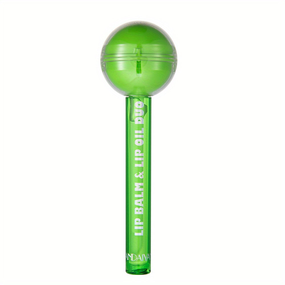 1 Pcs Lollipop Lip Balm & Lip Lip Balm & Lip Duo 2 IN 1