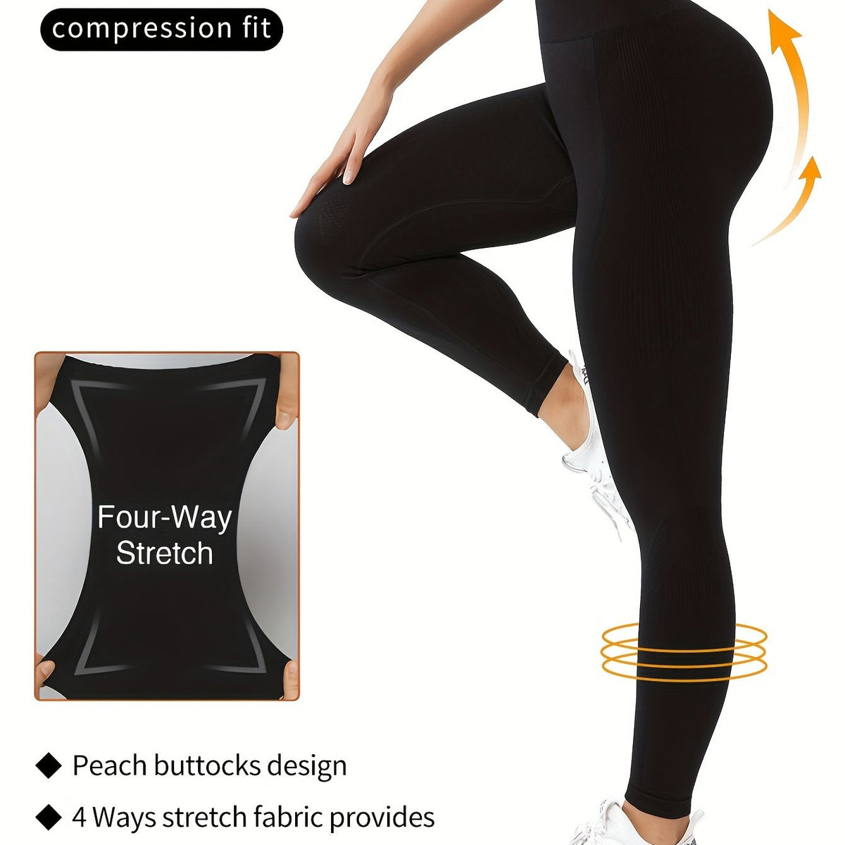 High Waist Butt Lifting Yoga Pants Running Leggings Women's Activewear