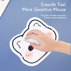 Portable Cartoon Non Slip Mouse Pad Soft Material Comfortable Touch