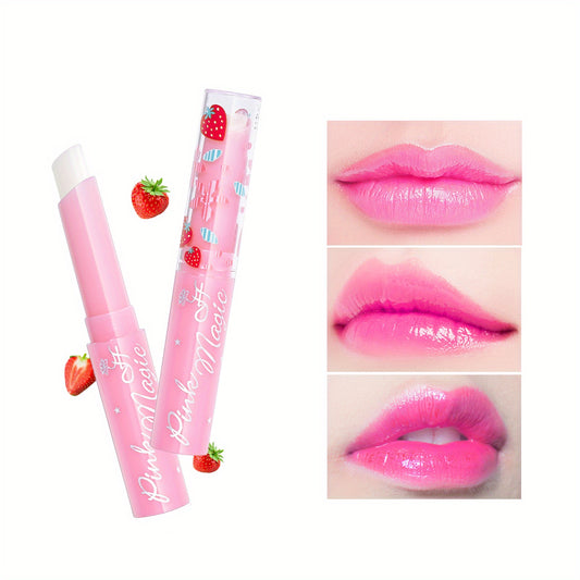 Strawberry Taste Waterproof Lip Balm 1.7g