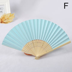 Chinese Style Hand Held Fan Folding Fan For Women