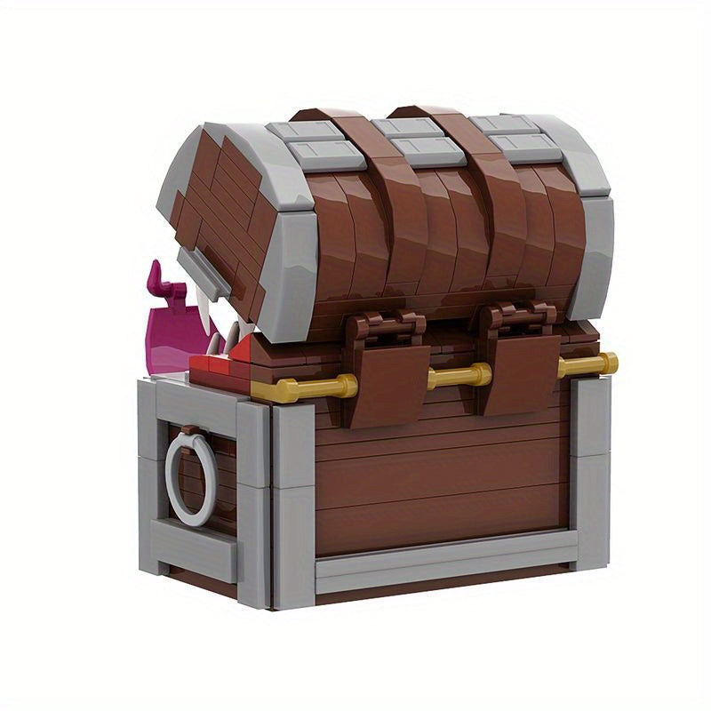 Dragon Dungeon Treasure Chest Monster Block Toy Gift Model