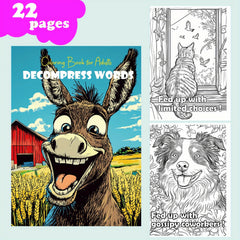 Animal Designs Coloring Book for Ages 14+