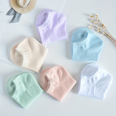 6 Pairs Classic Solid Low Cut Ankle Socks Women's Stockings