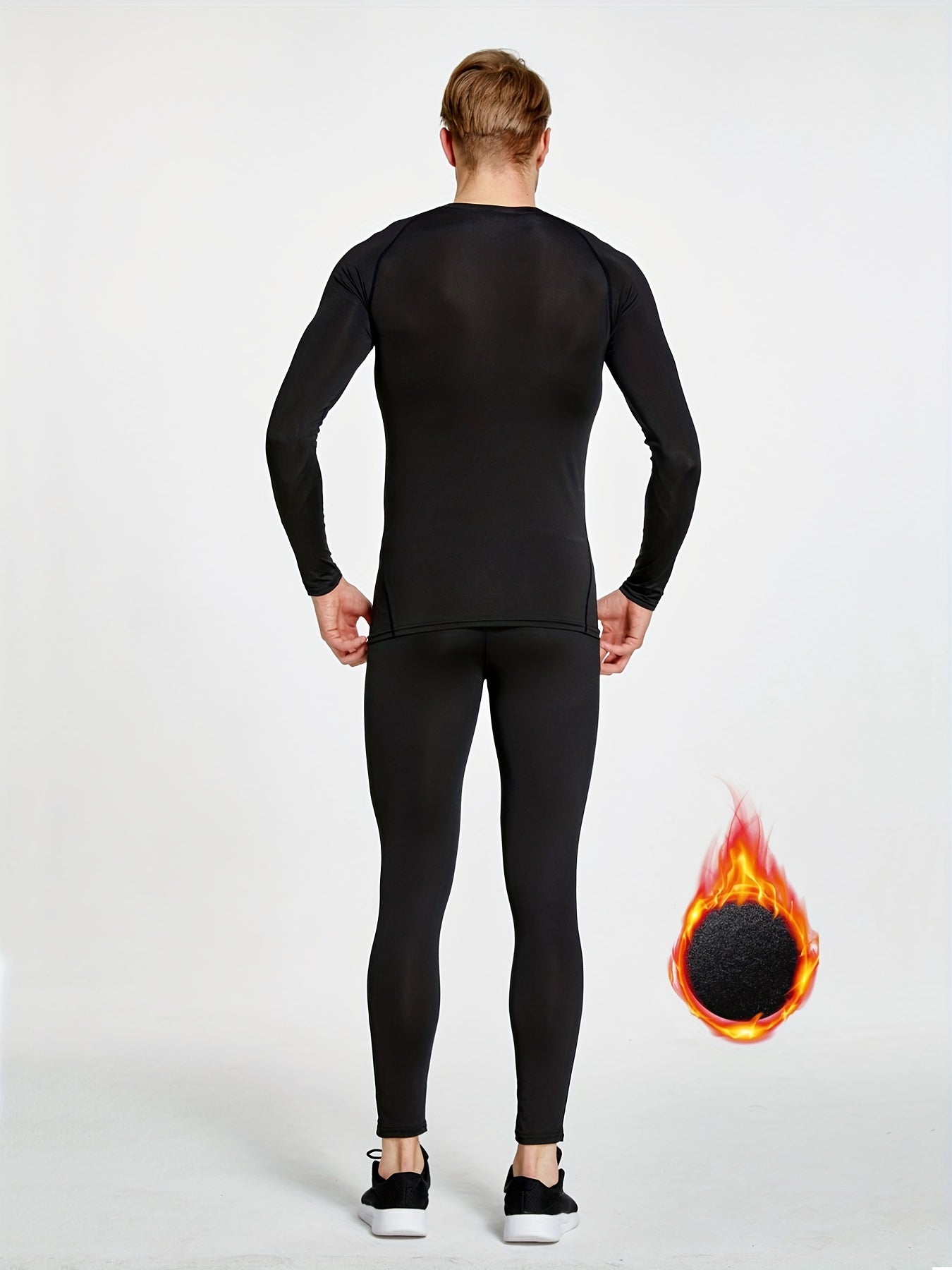 Men's Quick Drying Compression Shirt & Leggings Set