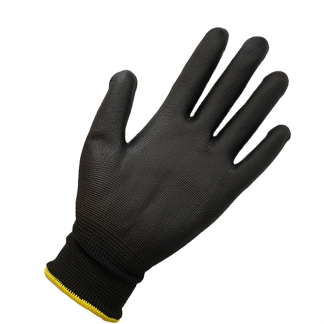 12pairs Nylon PU Full Palm Coated Work Gloves Picking Gardening