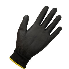 12pairs Nylon PU Full Palm Coated Work Gloves Picking Gardening