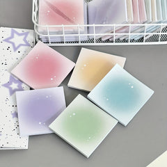 Colorful Gradient Note Paper Book Tearable Small Notepad