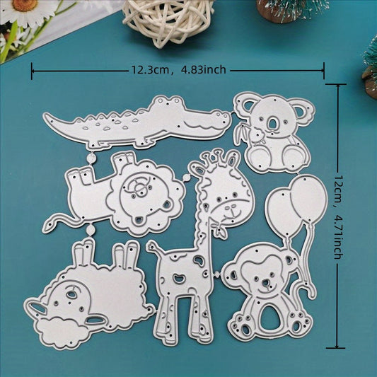 Cartoon Animal Metal Cutting Dies for Greeting Card DIY Scrapbooking