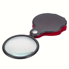 10x 50mm Pocket Magnify Glass Folding Mini Magnifying Glass