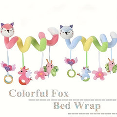 Spiral Stroller Toy for 0-6 Months with Plush Suspension