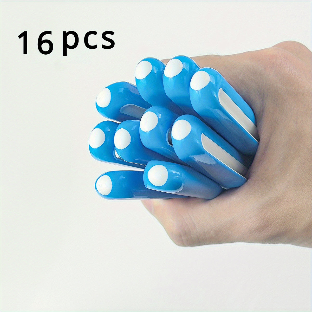 16pcs Plastic Ballpoint Pen Body for Students and Professionals - Black Ink