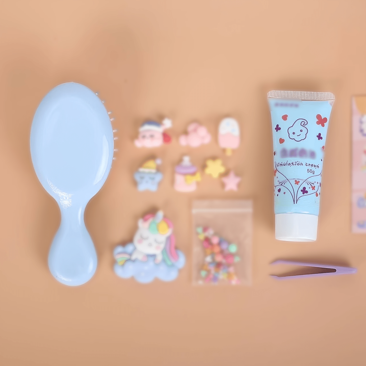 DIY Glue Comb Set for Cartoon Artwork