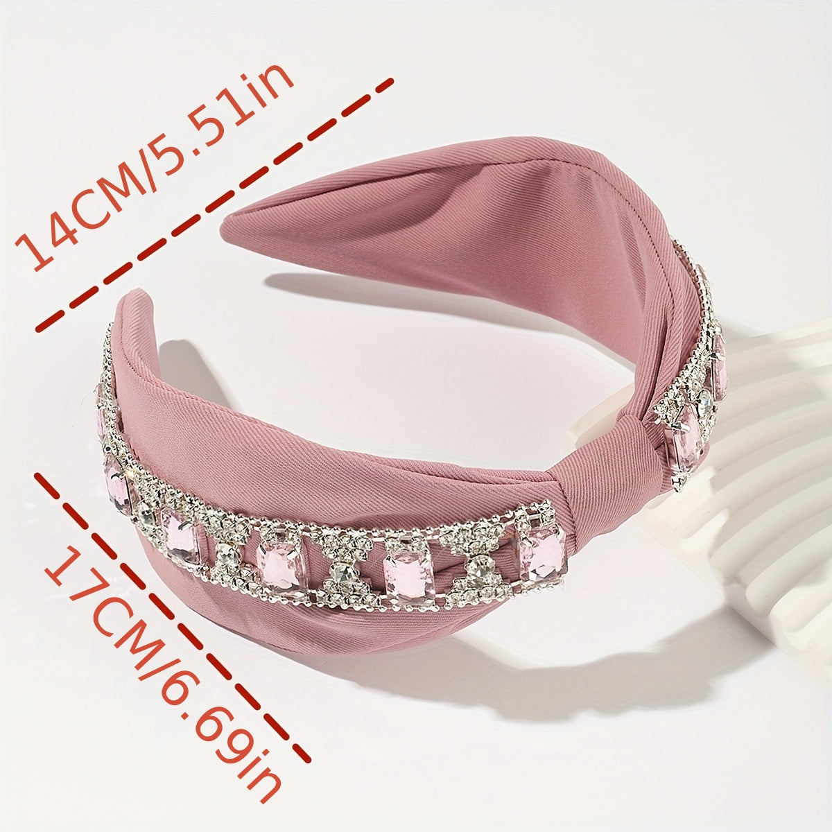 Baroque Rhinestone Headband Crystal Head Hoop Hair Accessories