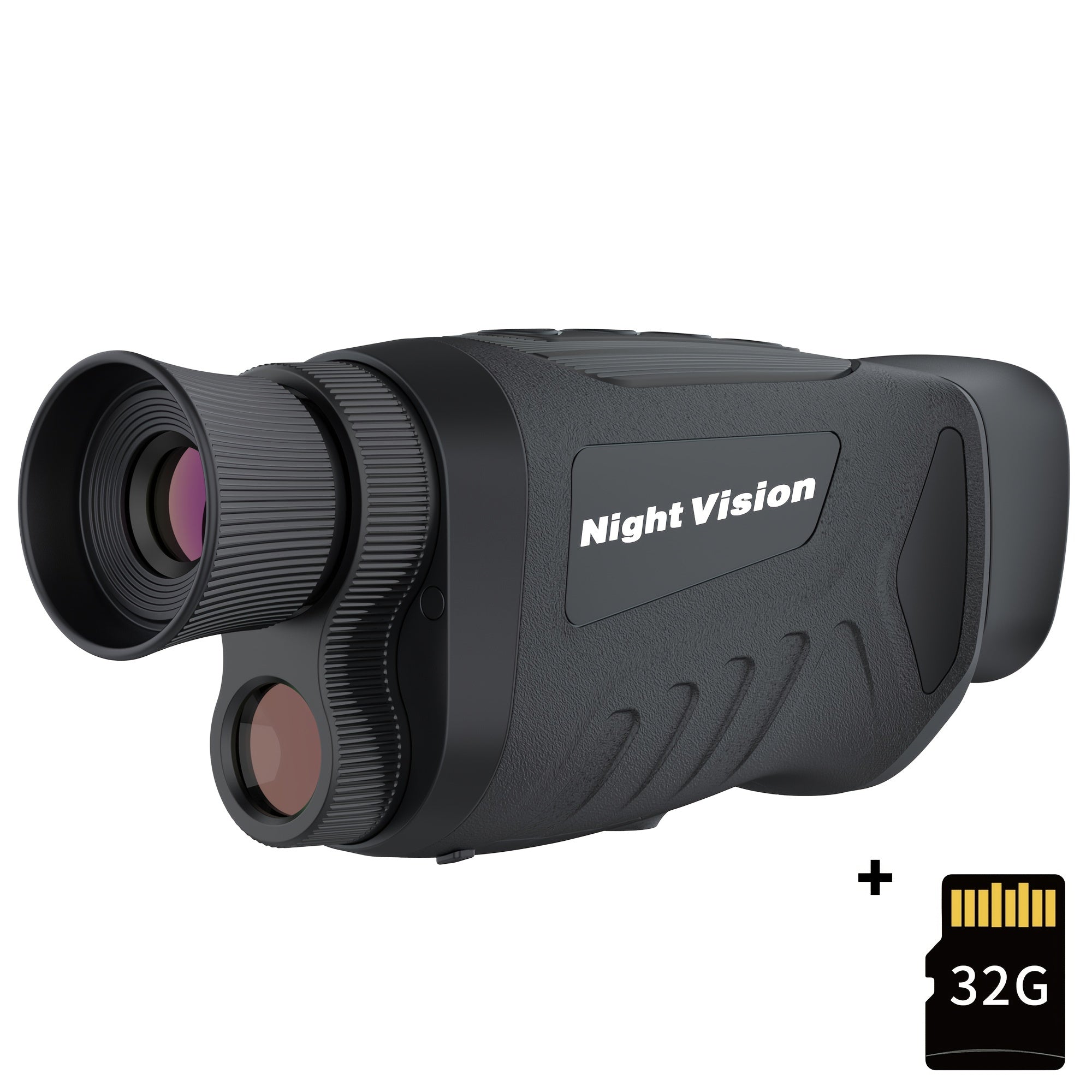 Night Vision Monocular 8X Digital Zoom Telescope w/USB Charging