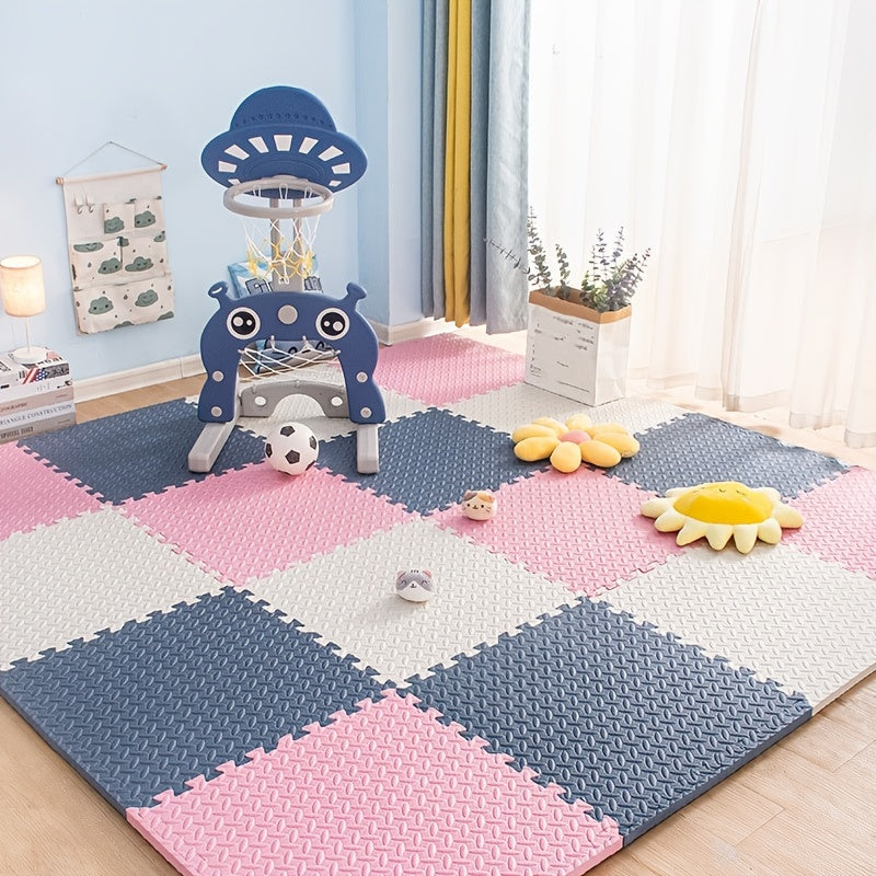5pcs Foam Mat Anti fall Floor Bedroom Thickened Mat Washable