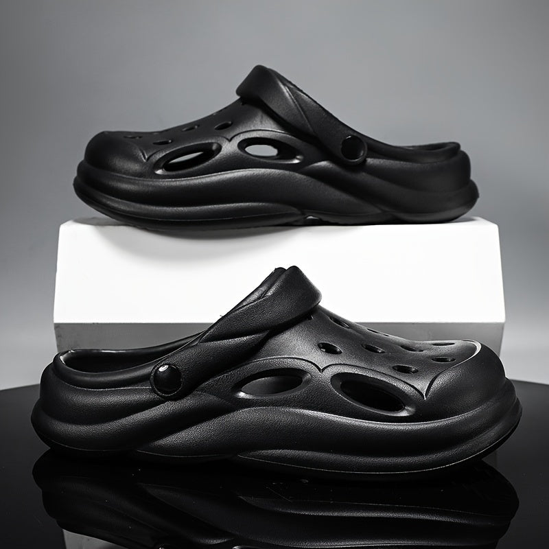 Men's Soft Closed Toe Sandals Walking Shoes